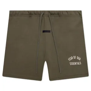 Fleece Soccer Short - Military