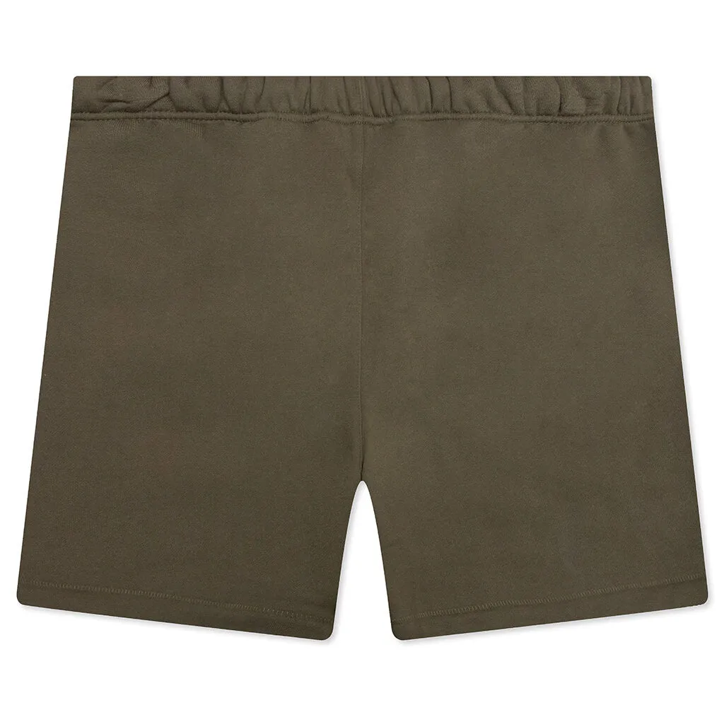 Fleece Soccer Short - Military
