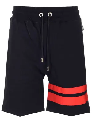 GCDS Stripe-Detailed Drawstring Track Shorts