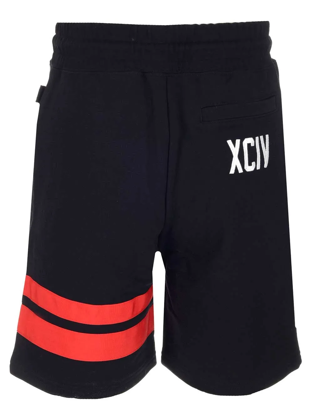 GCDS Stripe-Detailed Drawstring Track Shorts