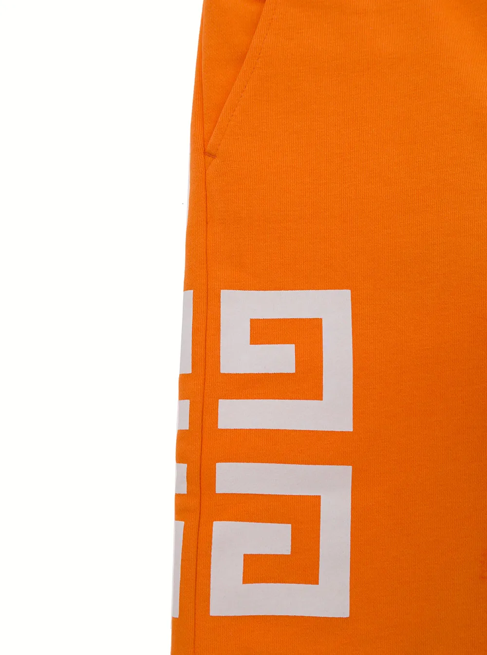 Givenchy Kids Logo Printed Drawstring Track Shorts