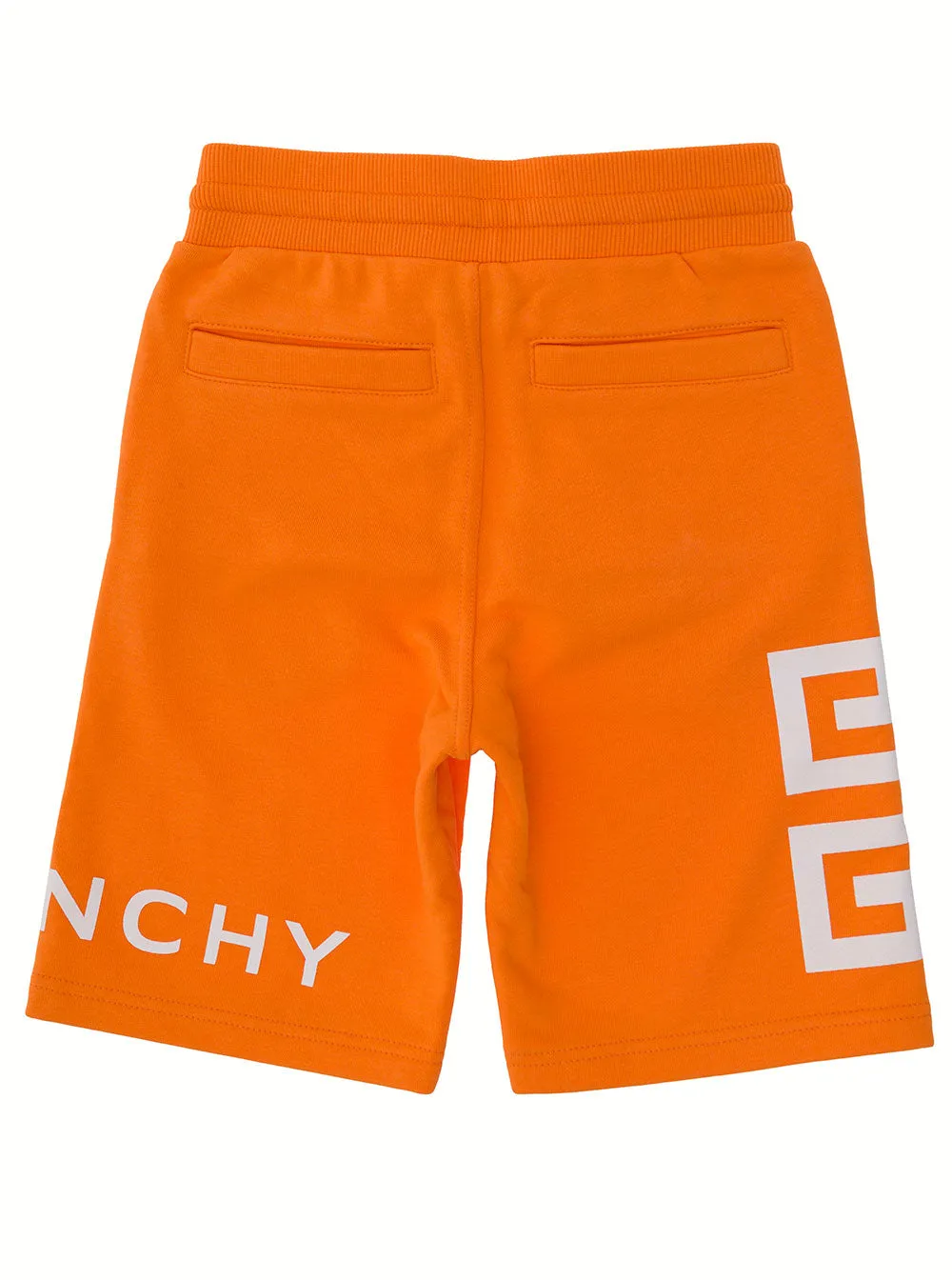 Givenchy Kids Logo Printed Drawstring Track Shorts