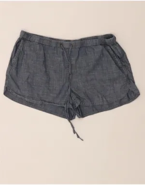 J. CREW Womens Casual Shorts Medium W30  Navy Blue Cotton