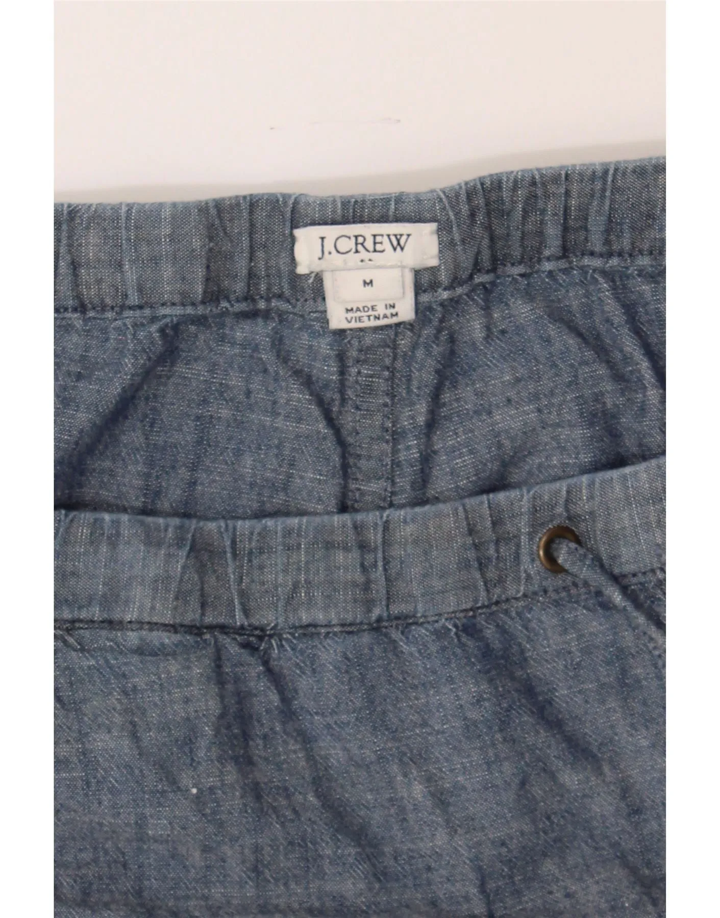 J. CREW Womens Casual Shorts Medium W30  Navy Blue Cotton
