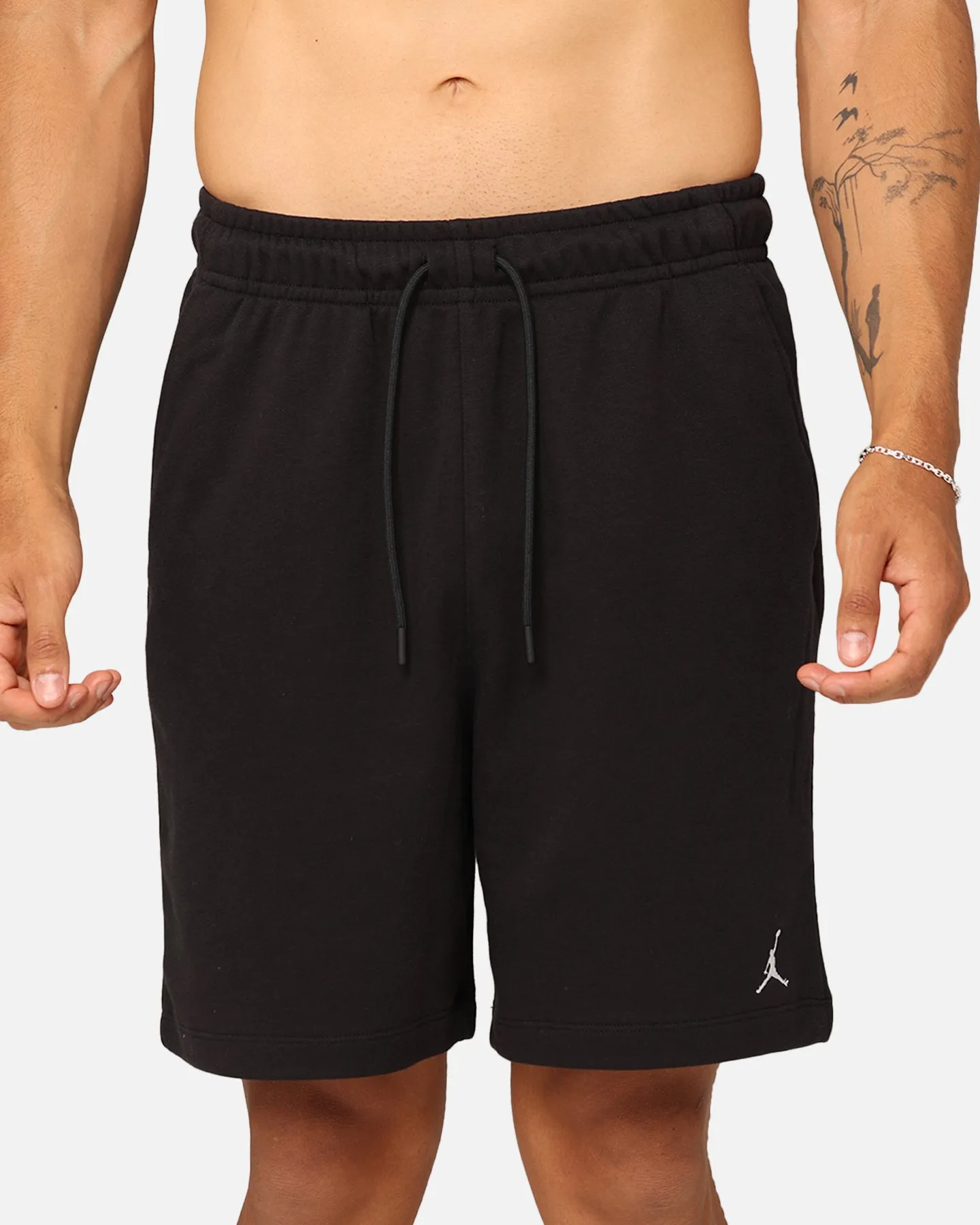 Jordan Essentials Fleece Shorts Black/Black/White