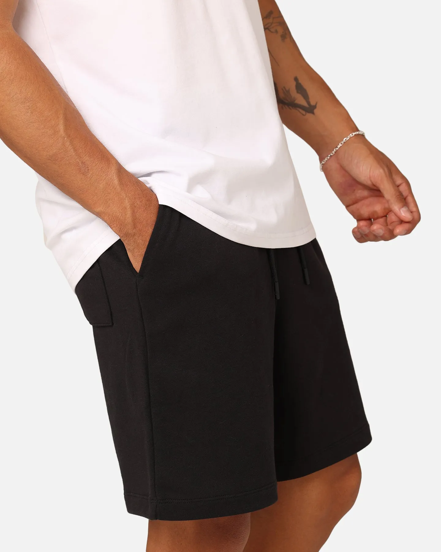 Jordan Essentials Fleece Shorts Black/Black/White