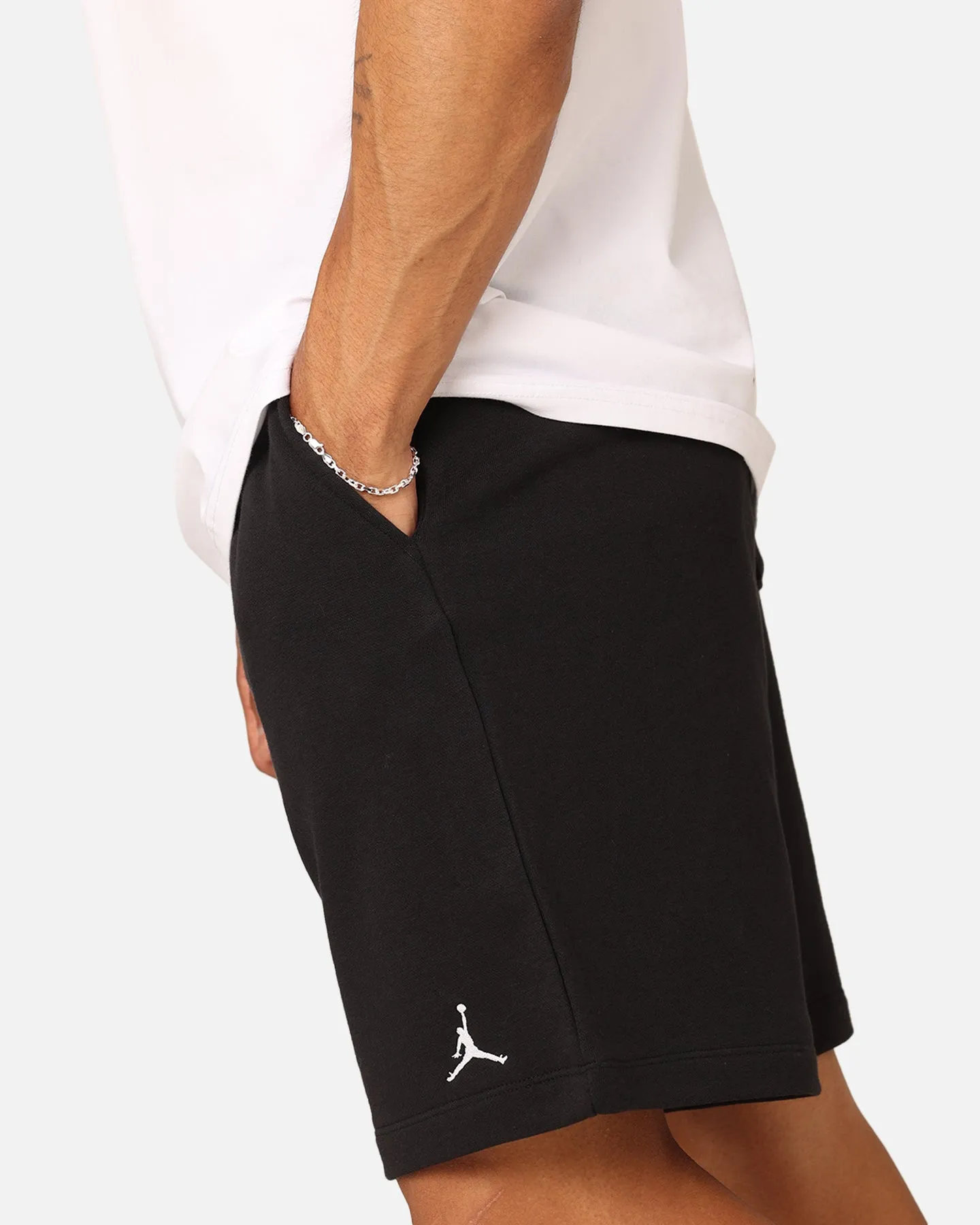Jordan Essentials Fleece Shorts Black/Black/White