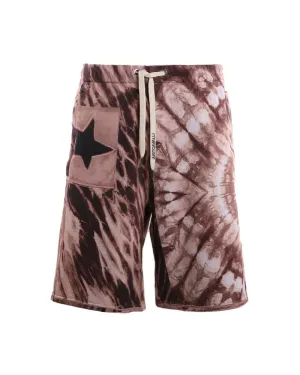 Just Cavalli Abstract Print Drawstring Shorts