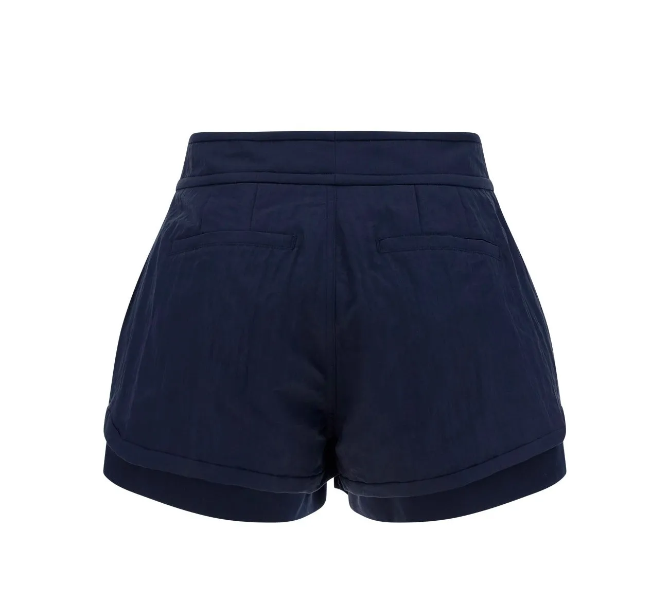Juun J Double Layered Box Pleated Shorts