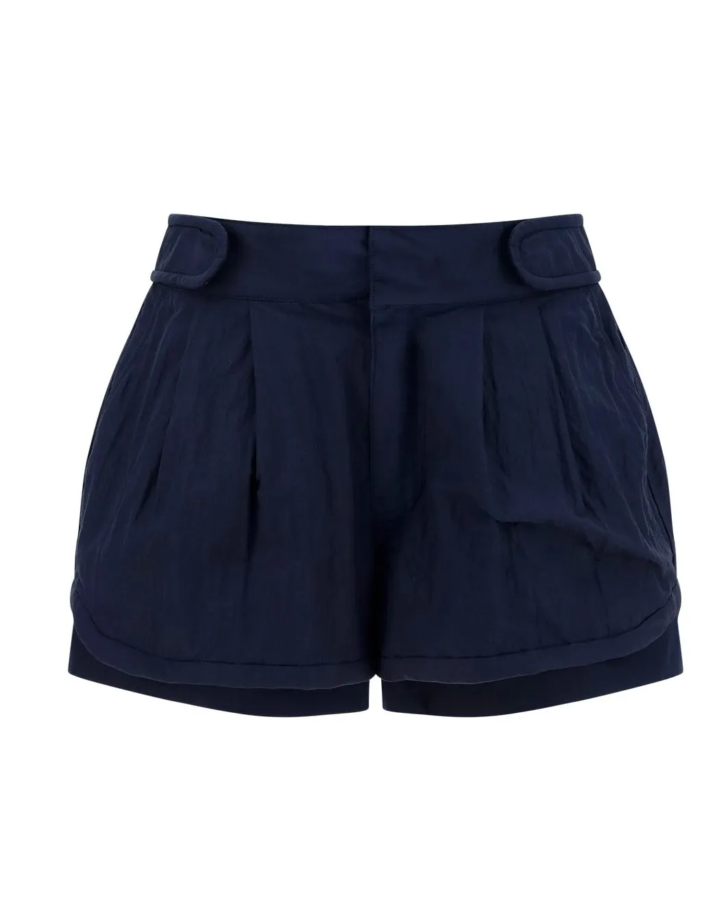 Juun J Double Layered Box Pleated Shorts