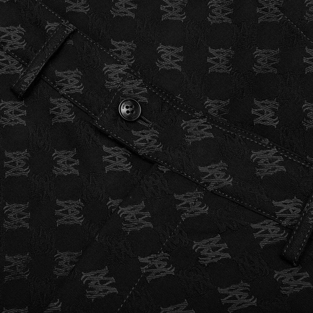 MA Quad Jacquard Short - Black