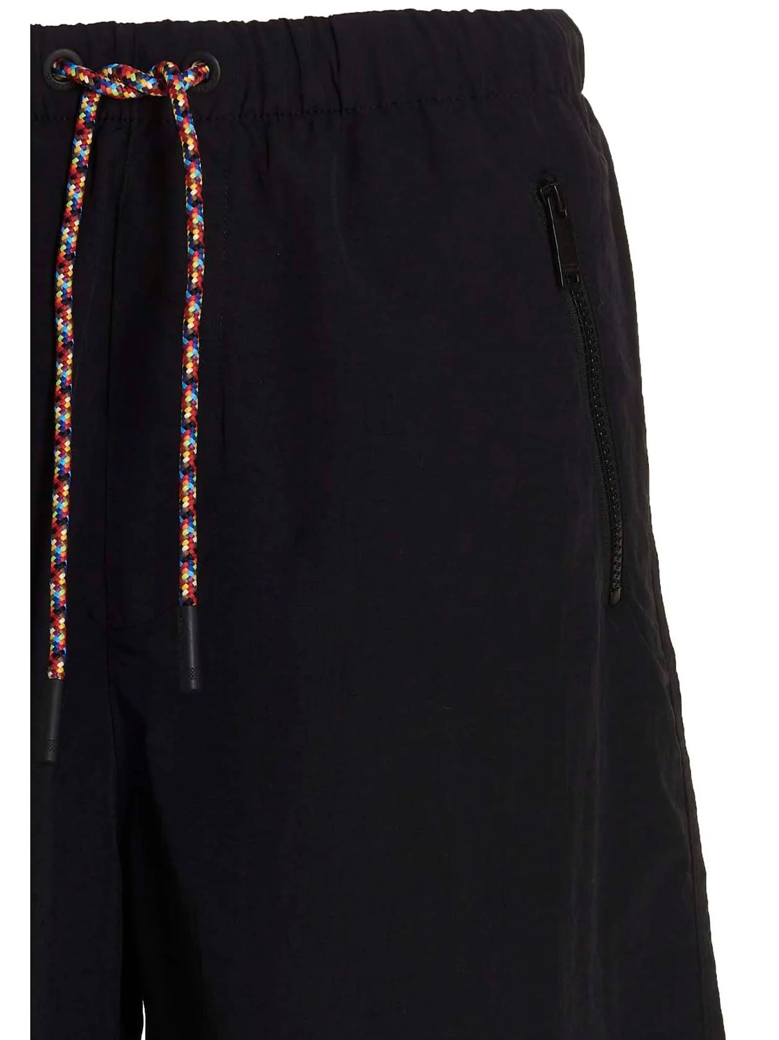 Marcelo Burlon County Of Milan Logo Embroidered Drawstring Shorts
