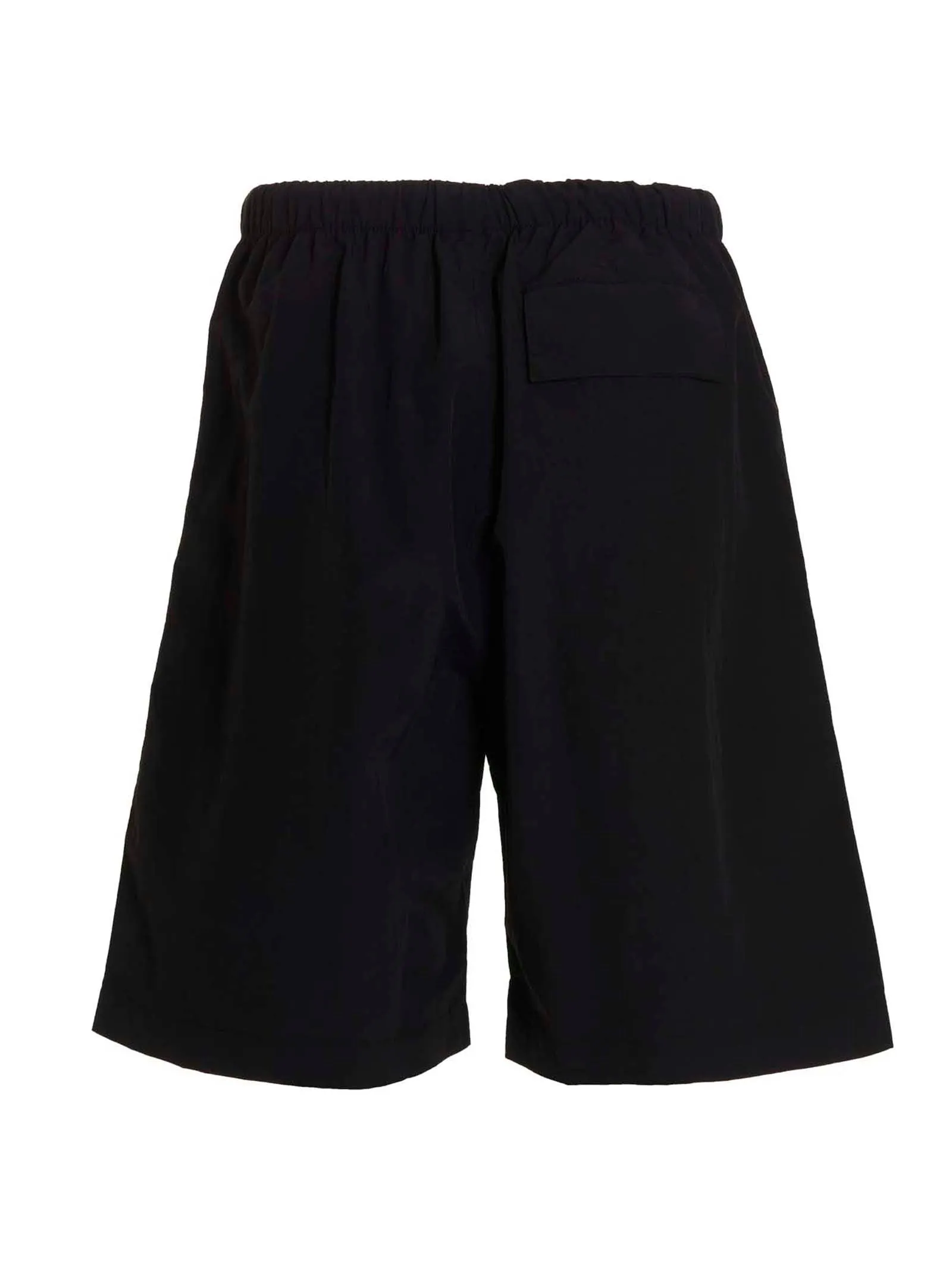 Marcelo Burlon County Of Milan Logo Embroidered Drawstring Shorts