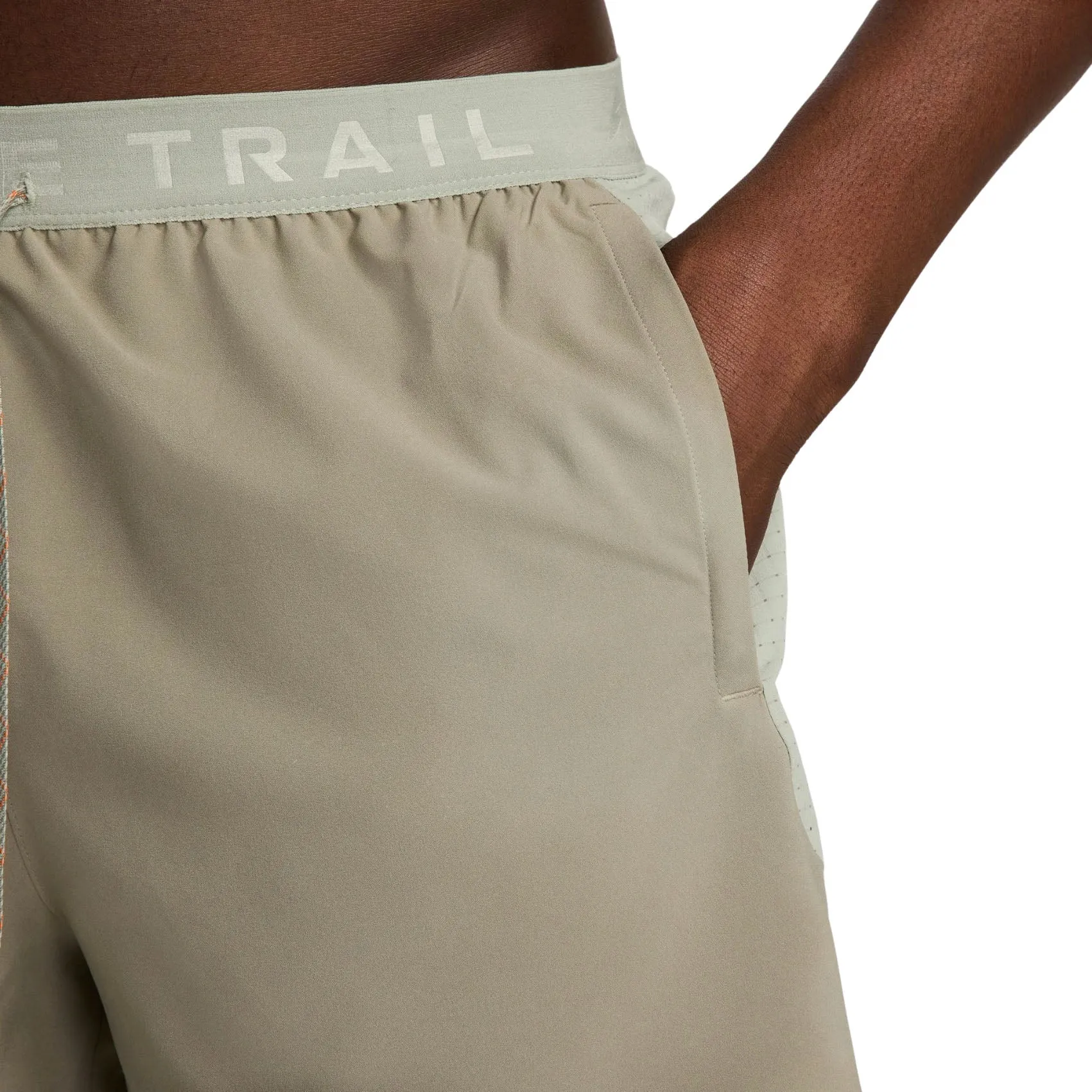 Mens Nike Trail Dri-FIT 6 Inch Brief-Lined Running Shorts