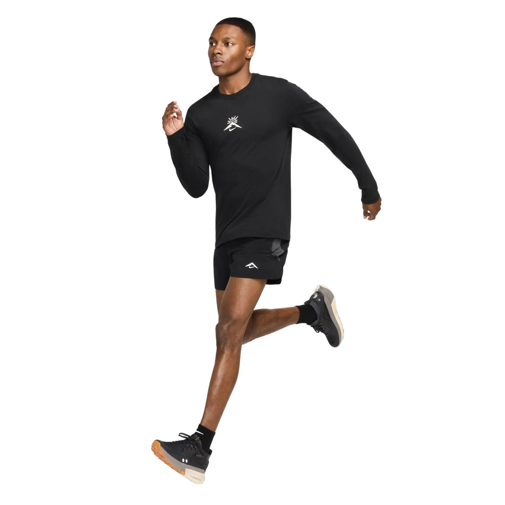 Mens Nike Trail Dri-FIT 6 Inch Brief-Lined Running Shorts