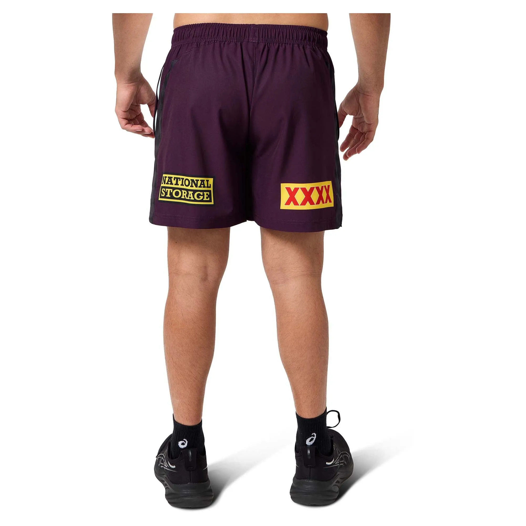 Men's NRL Brisbane Broncos 2025 Replica Training Shorts