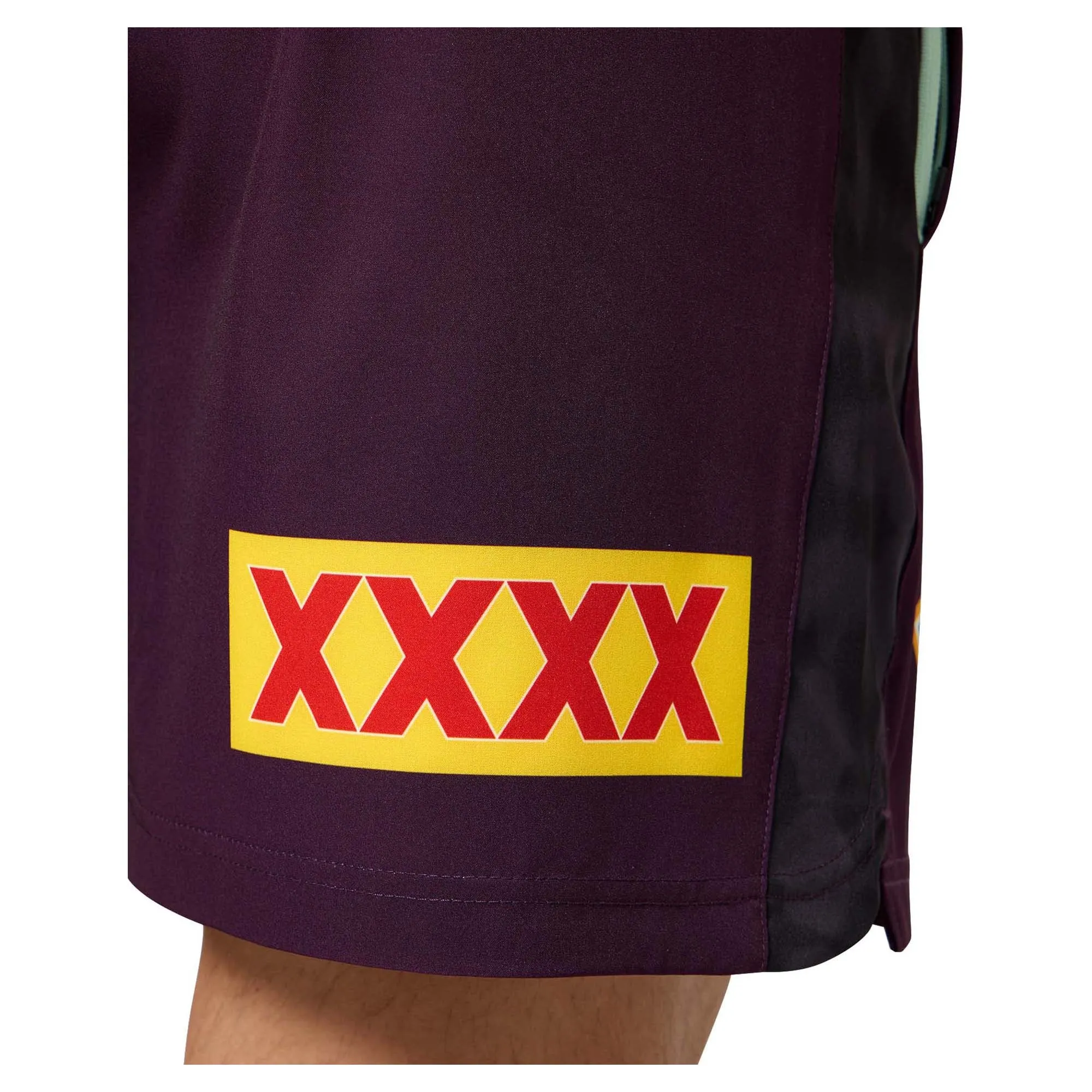 Men's NRL Brisbane Broncos 2025 Replica Training Shorts