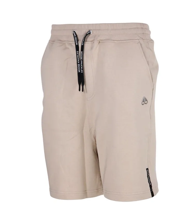 Moose Knuckles Logo Detailed Drawstring Shorts