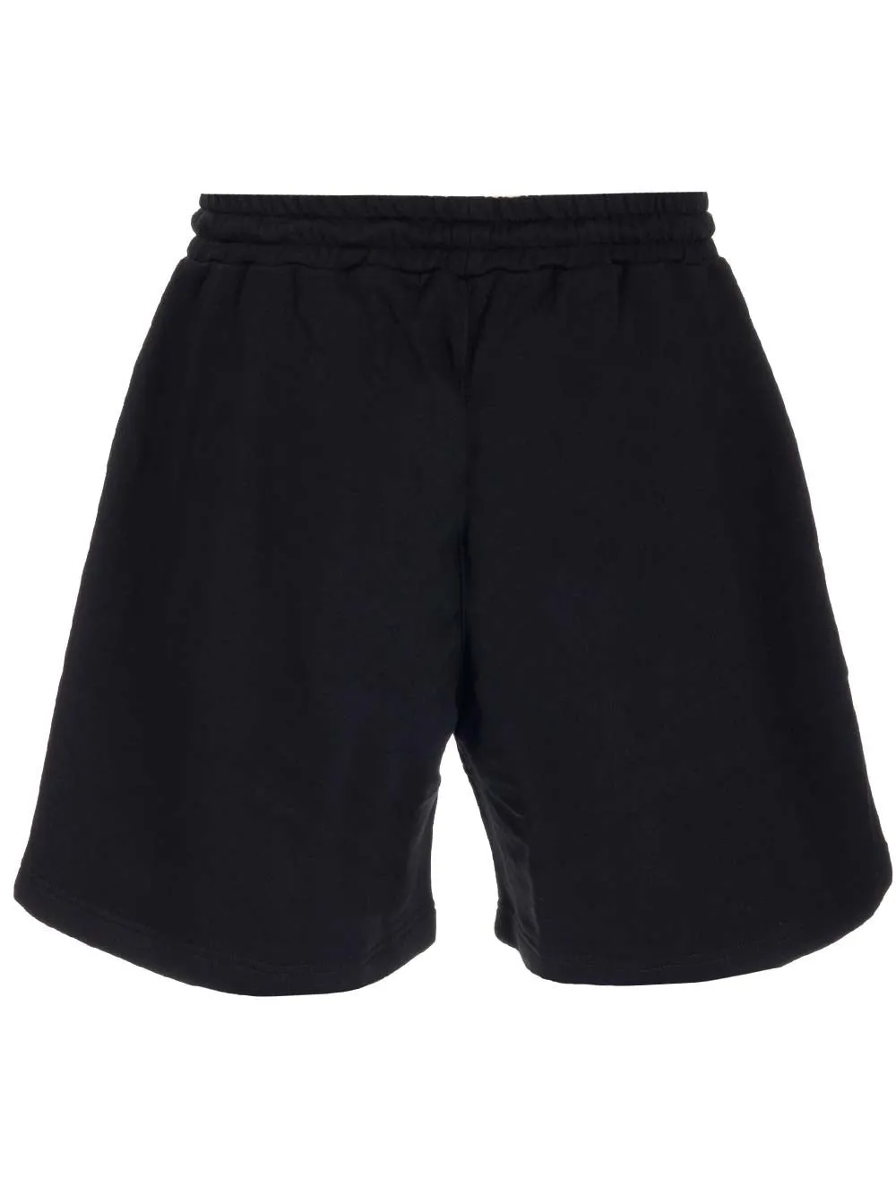 MSGM Logo Printed Drawstring Track Shorts