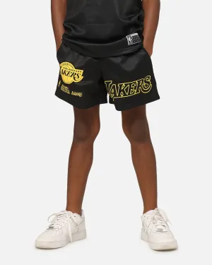 NBA Kids' Los Angeles Lakers Duncan Mesh Shorts Black