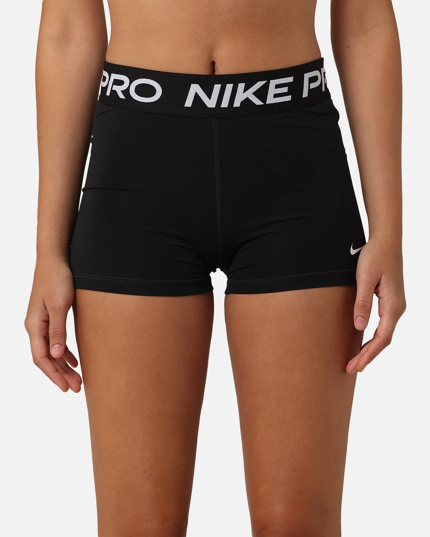 Nike Women's Nike Pro Shorts 3 Black/White