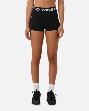 Nike Women's Nike Pro Shorts 3 Black/White