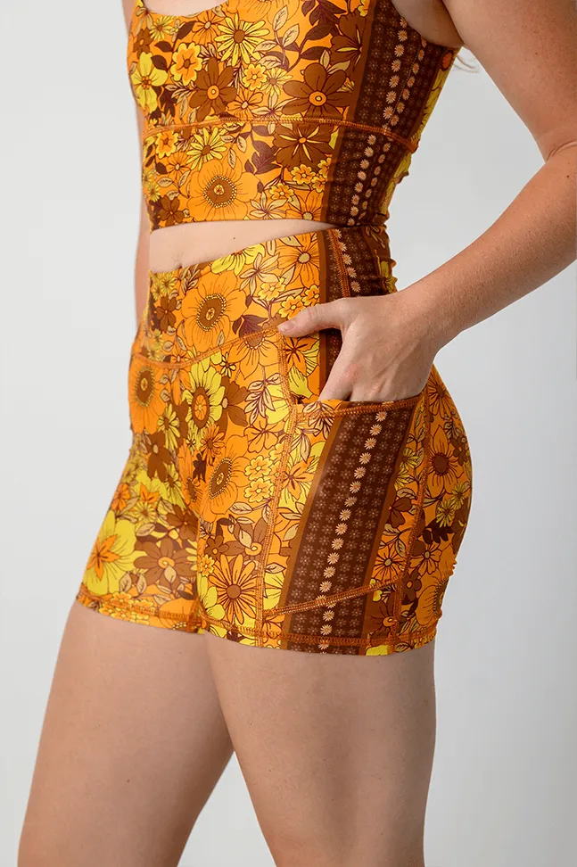 Nonstop Short - Flower Power