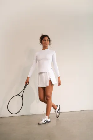 Nude Tech Double Tee Tennis Skort