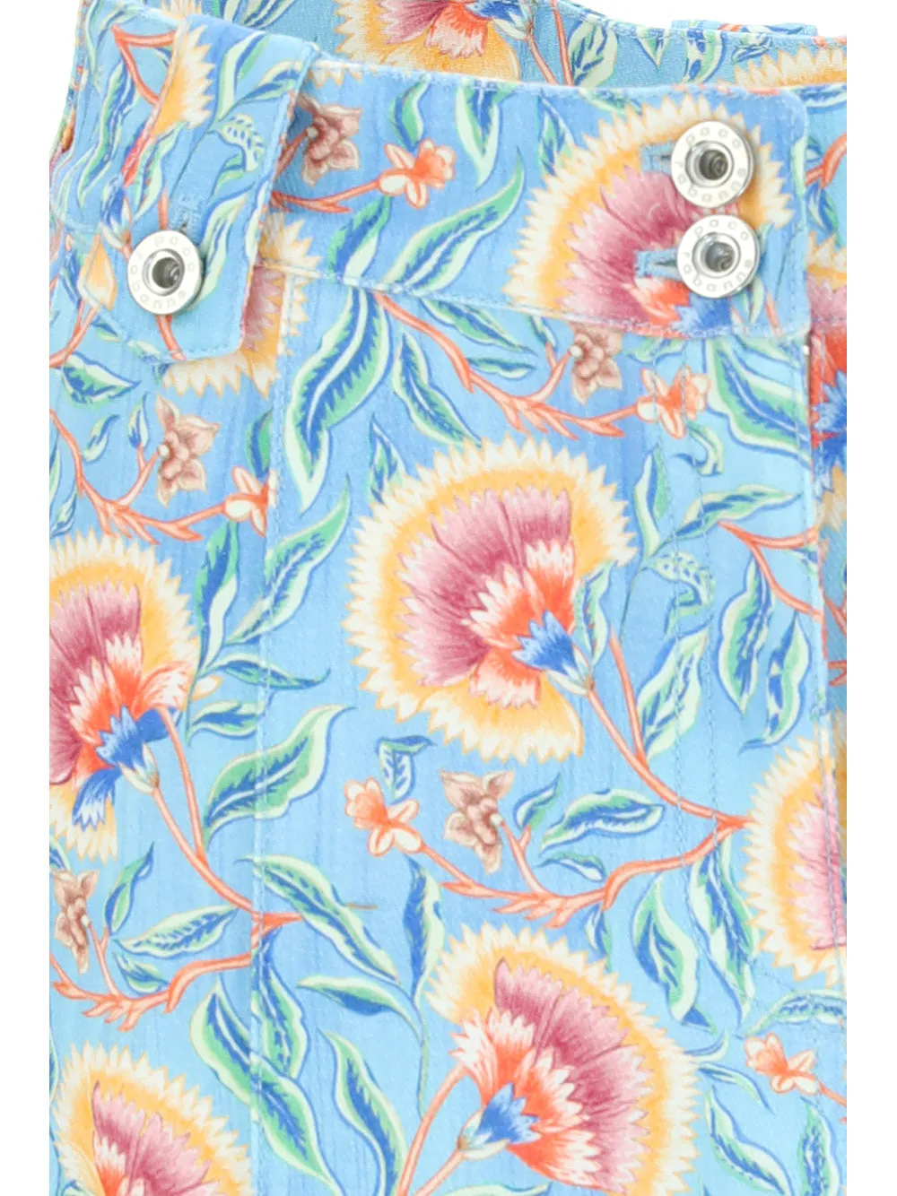 Paco Rabanne	Floral-Printed Buttoned Shorts