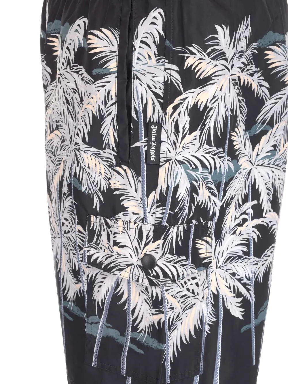 Palm Angels Palm Printed Swim Shorts