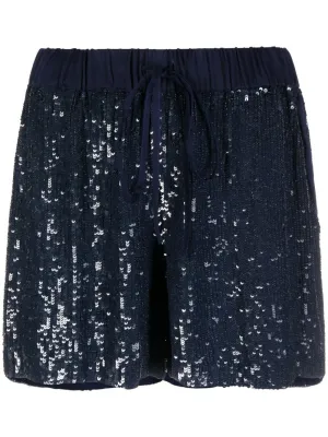P.A.R.O.S.H. Gorpla Sequinned Drawstring Shorts