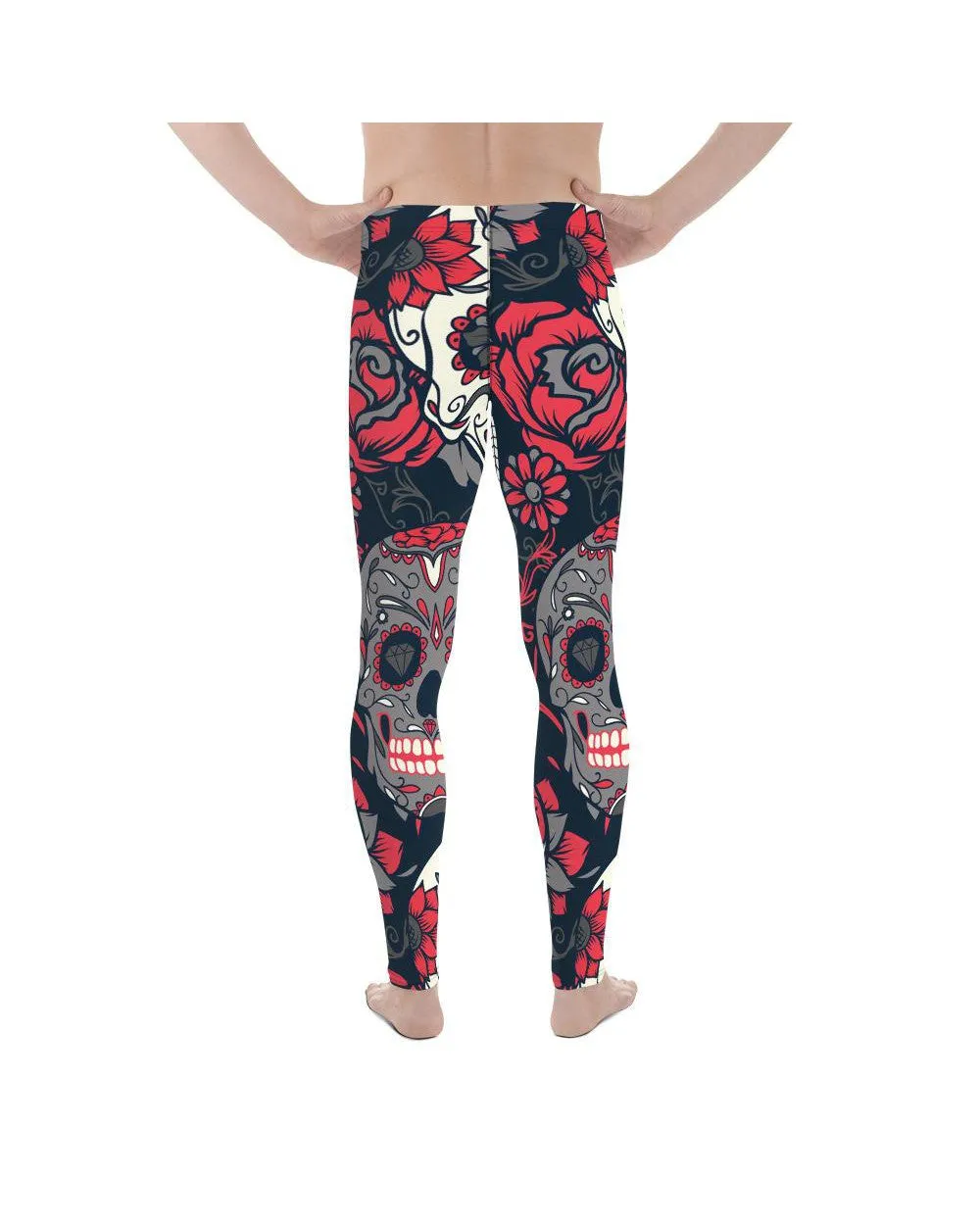 Pink Sugar Skull Meggings