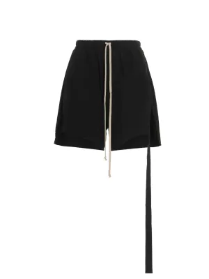 Rick Owens DRKSHDW Drawstring Side Slit Shorts