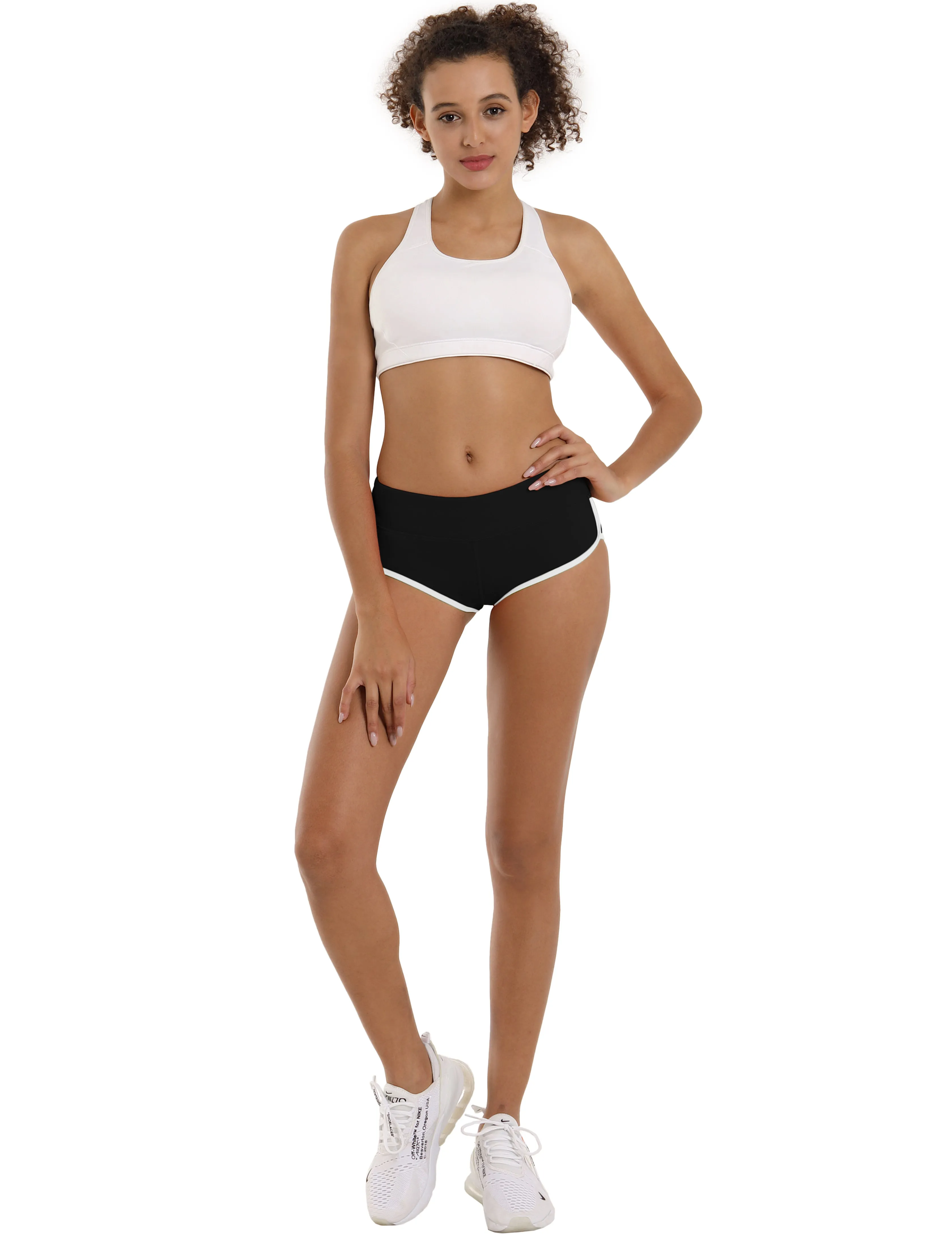 Sexy Booty yogastudio Shorts black_yogastudio