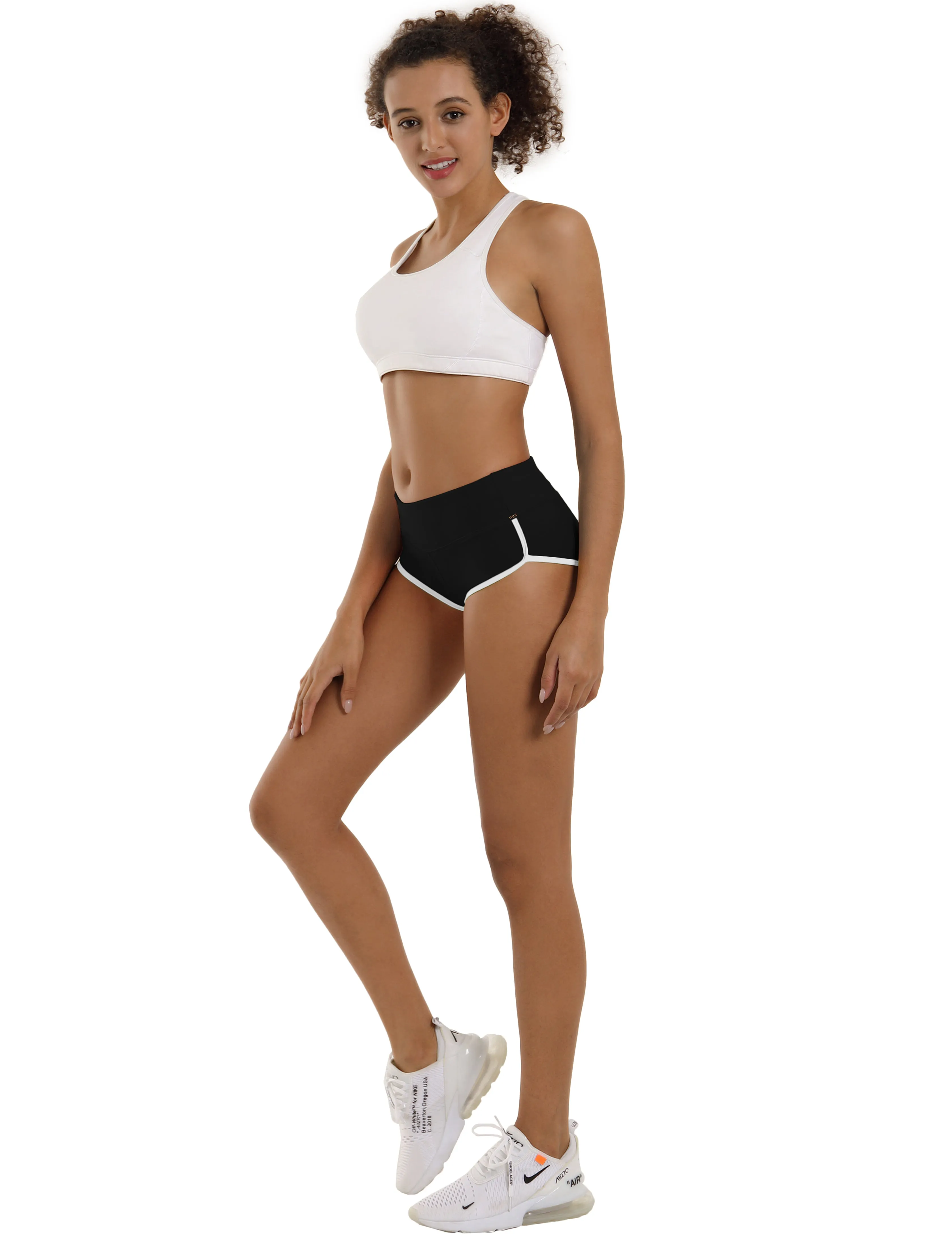 Sexy Booty yogastudio Shorts black_yogastudio