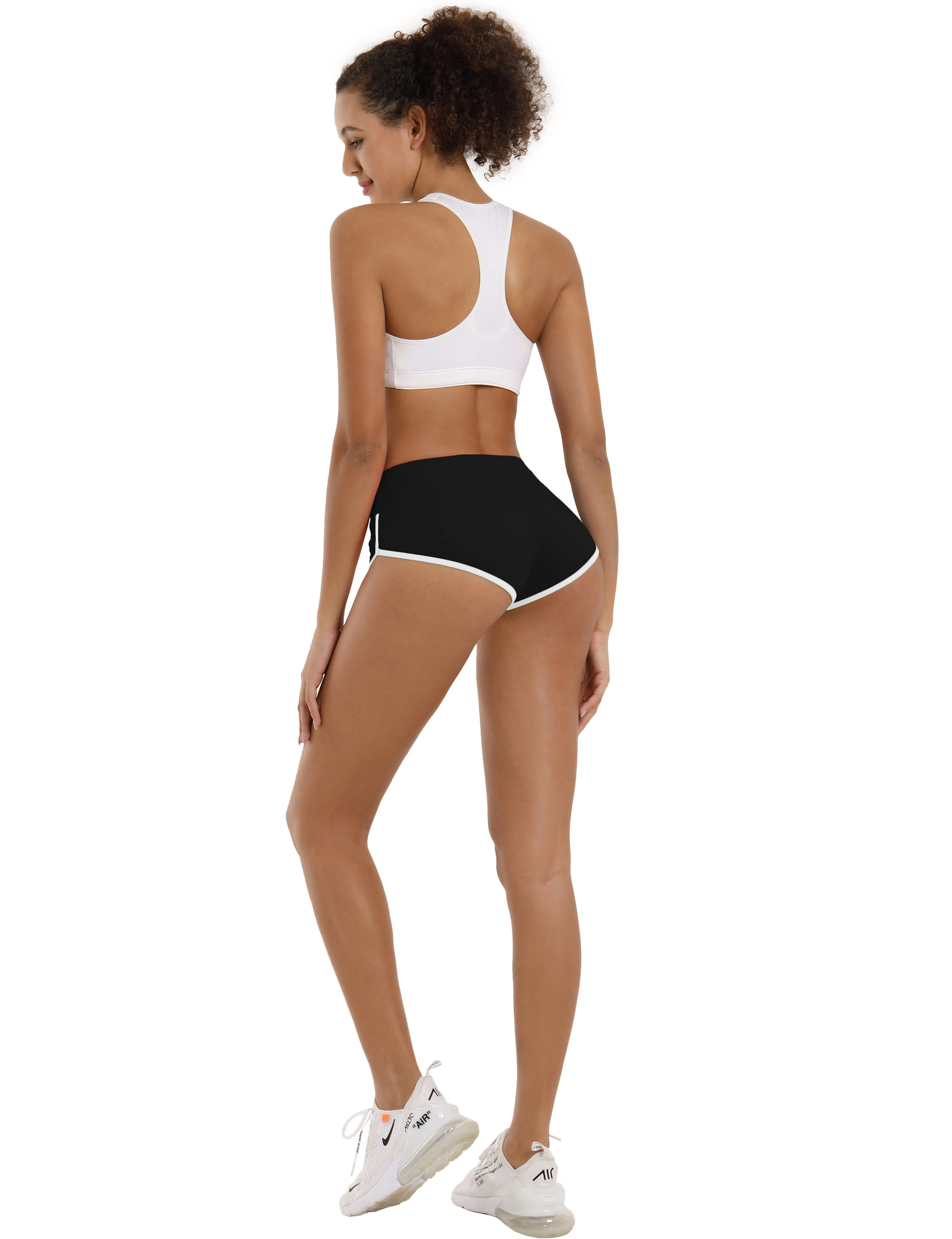 Sexy Booty yogastudio Shorts black_yogastudio