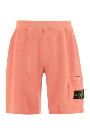 Stone Island Logo Patch Shorts