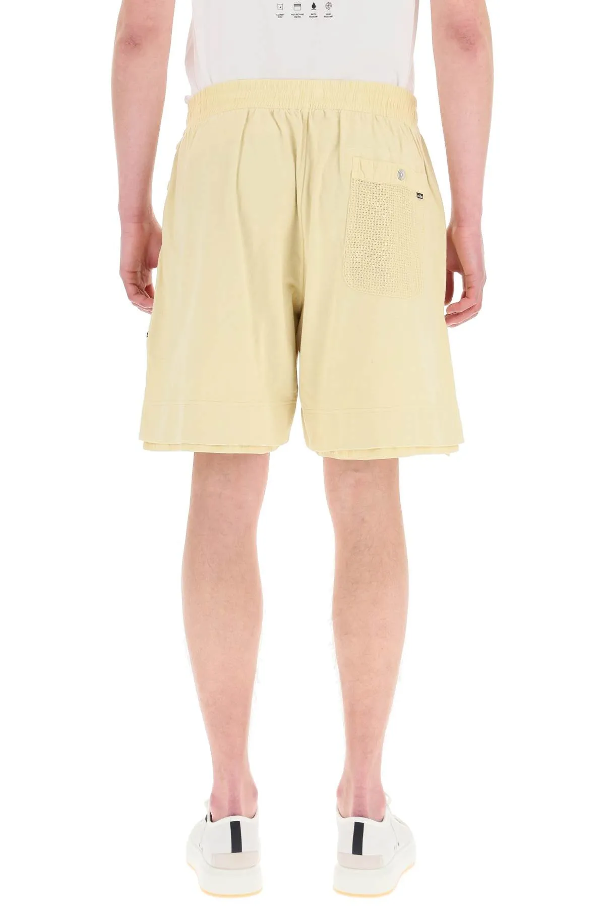 Stone Island Shadow Project Elasticated Waist Bermuda Shorts