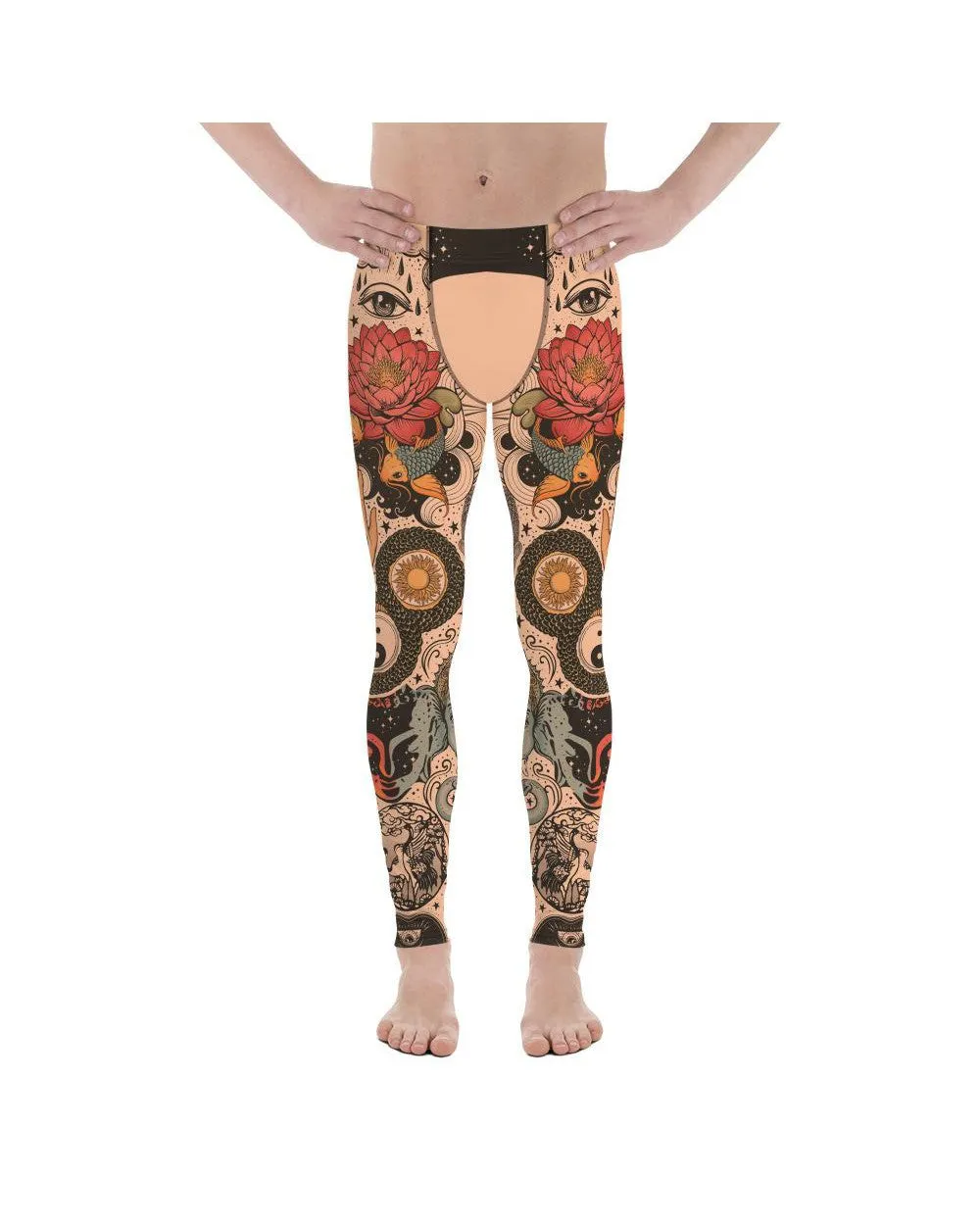Tattooed Lotus Meggings