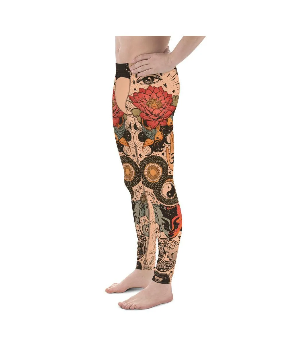 Tattooed Lotus Meggings