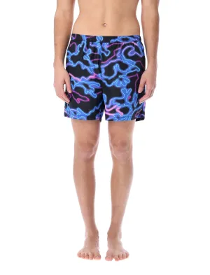 Valentino All-Over Printed Swim Shorts