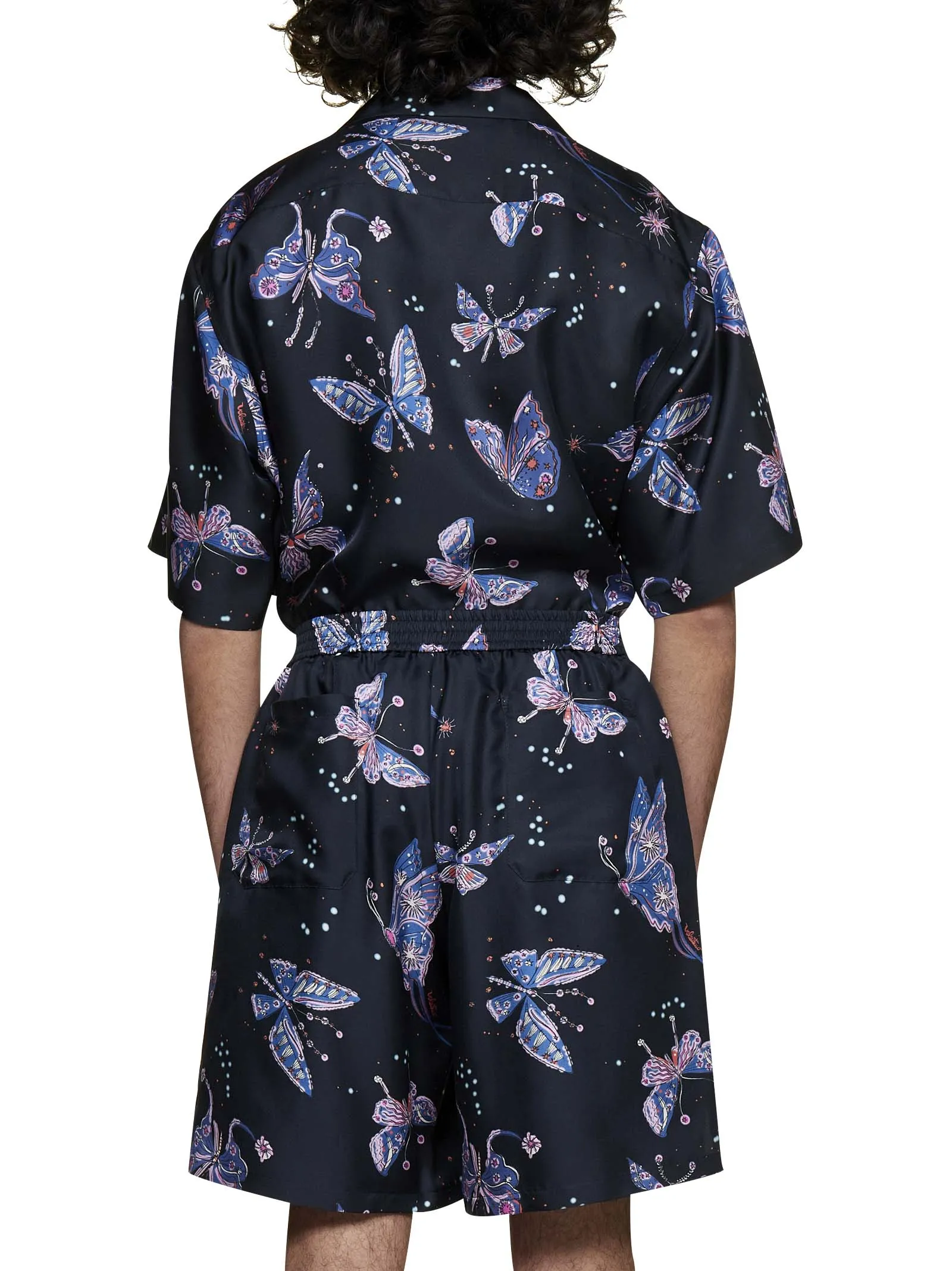 Valentino Butterfly Printed Bermuda Shorts
