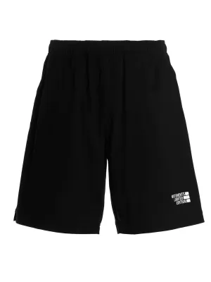 Vetements Logo Printed Bermuda Shorts