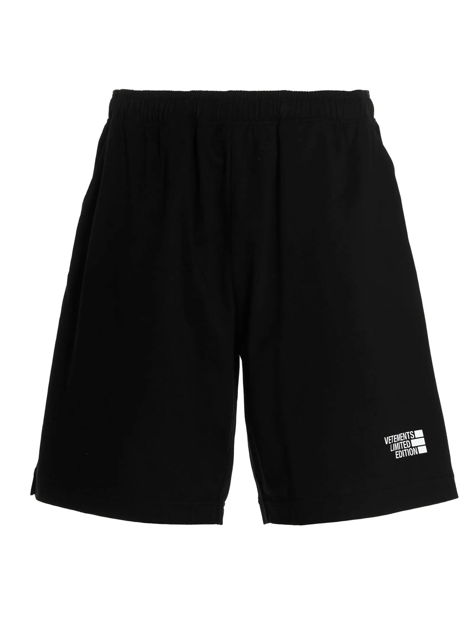 Vetements Logo Printed Bermuda Shorts