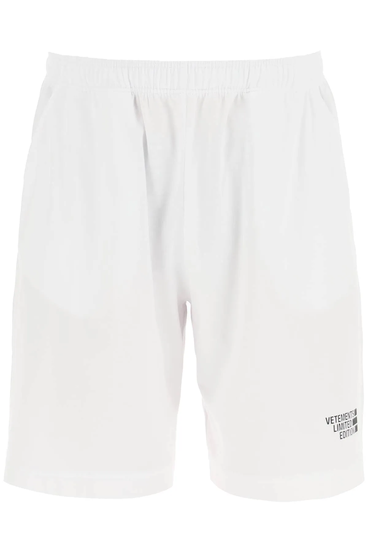 Vetements Logo Printed Track Shorts