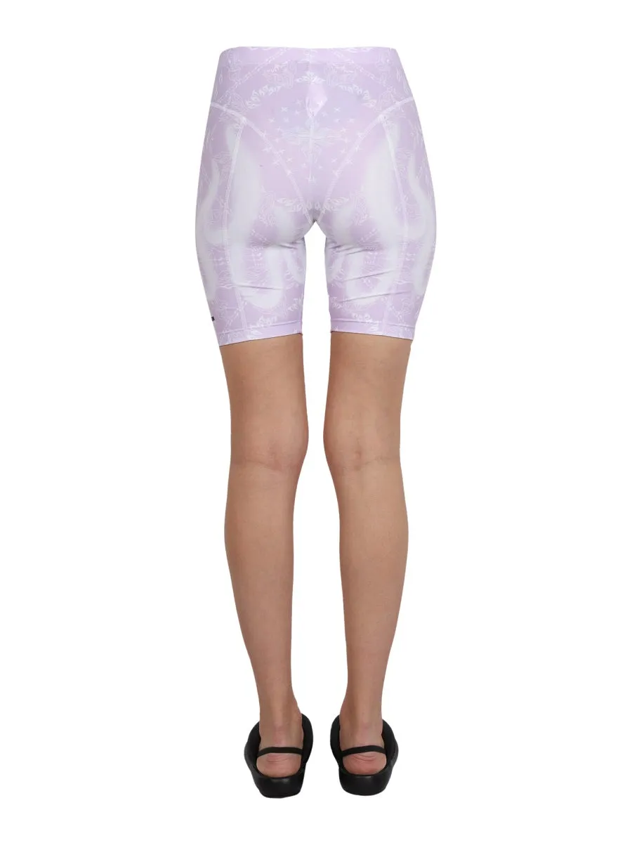 Vision Of Super Printed Cyclist Bermuda Shorts