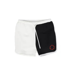 WATER CLUB BLACK/WHITE COLORBLOCK SWIM SHORTS