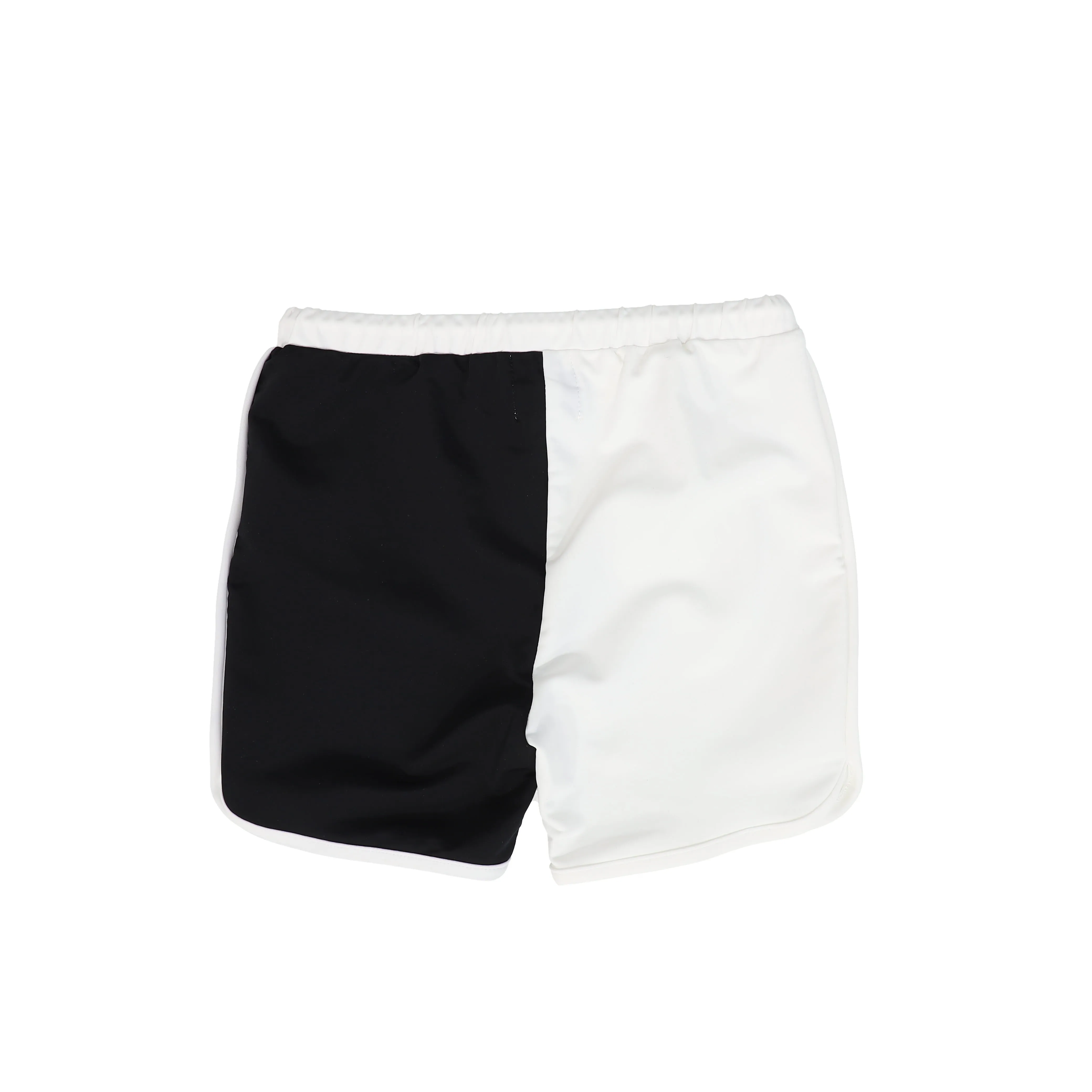 WATER CLUB BLACK/WHITE COLORBLOCK SWIM SHORTS
