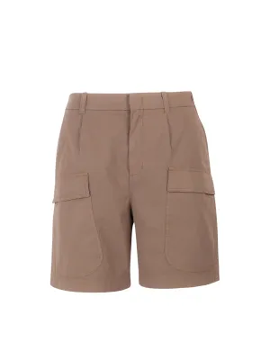 Z Zegna Logo Patch Bermuda Shorts