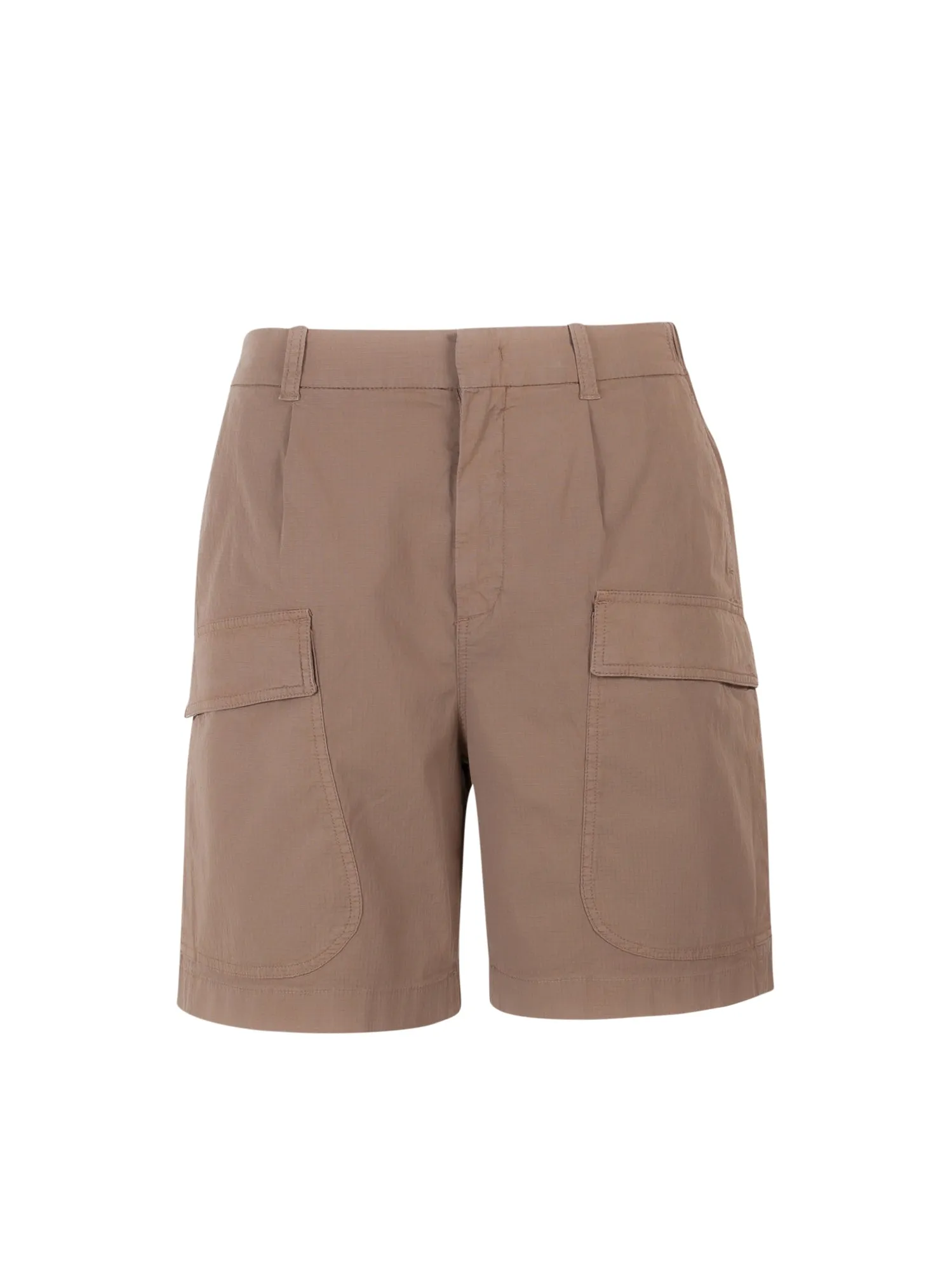 Z Zegna Logo Patch Bermuda Shorts